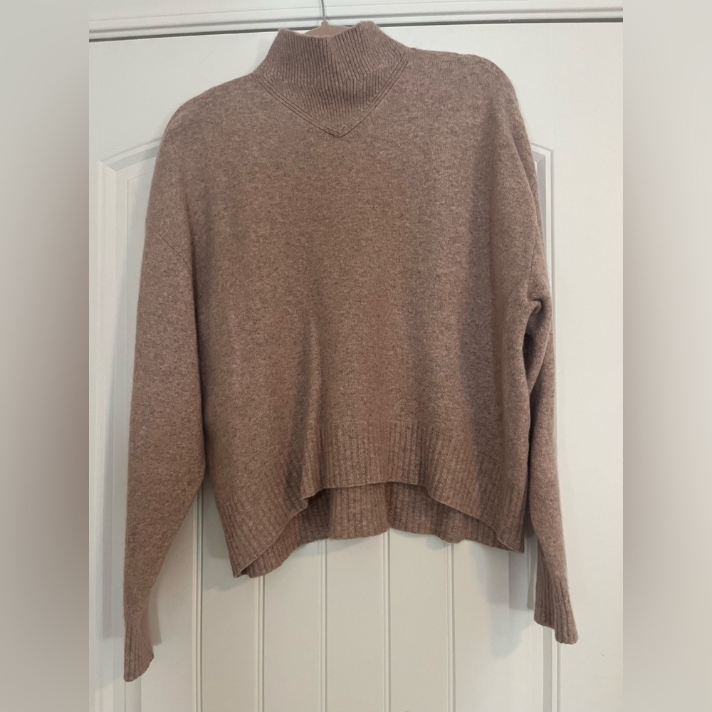 All Saints Beige Knit Top